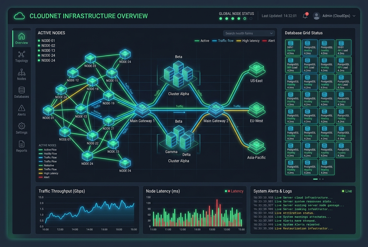 Edge Cluster Nodes Map